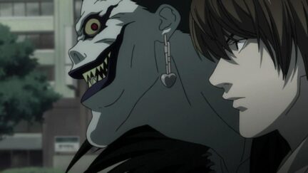 ryuk & light in Death Note