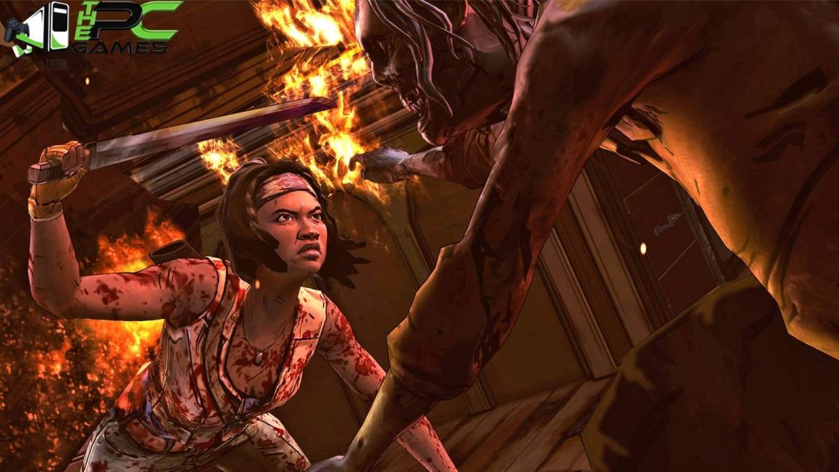michonne in The Walking Dead: Michonne game
