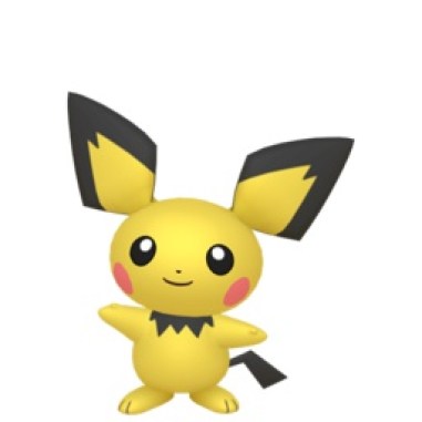 Shiny Pichu in Pokémon