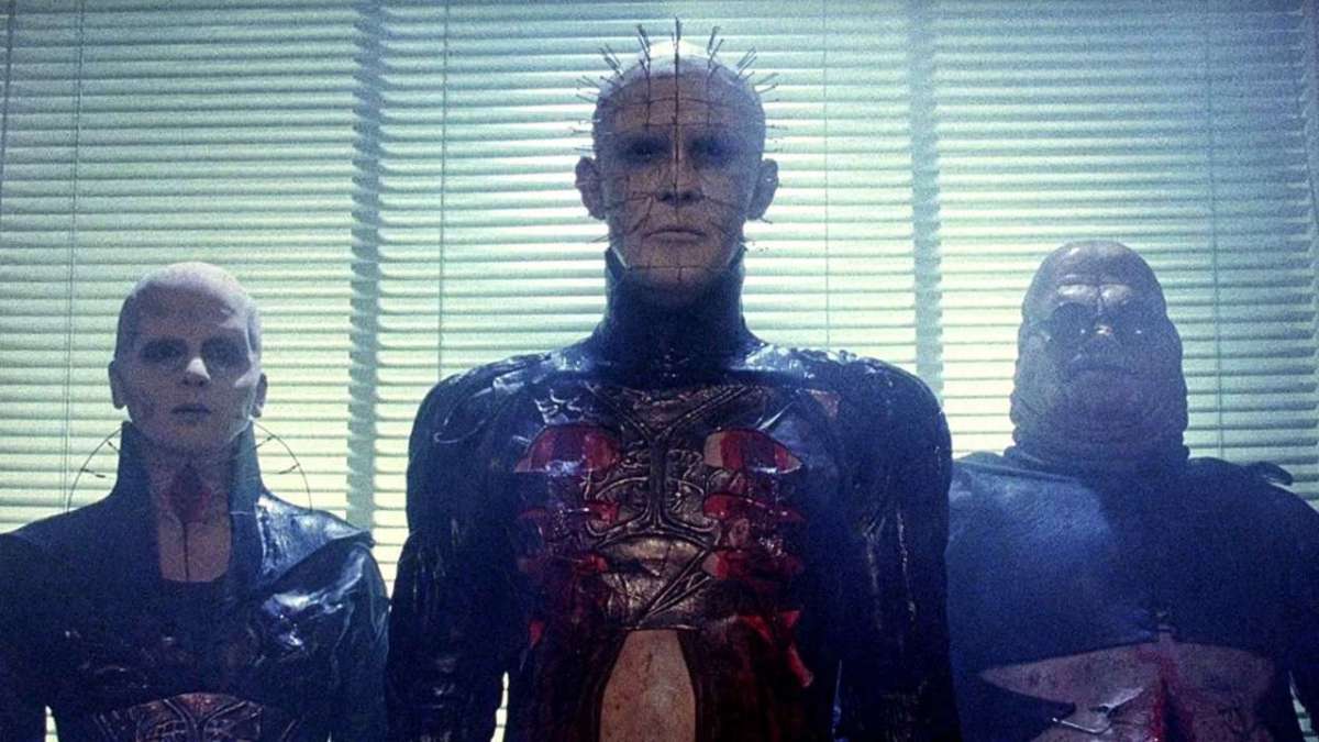 pinhead and the cenobites in Hellraiser