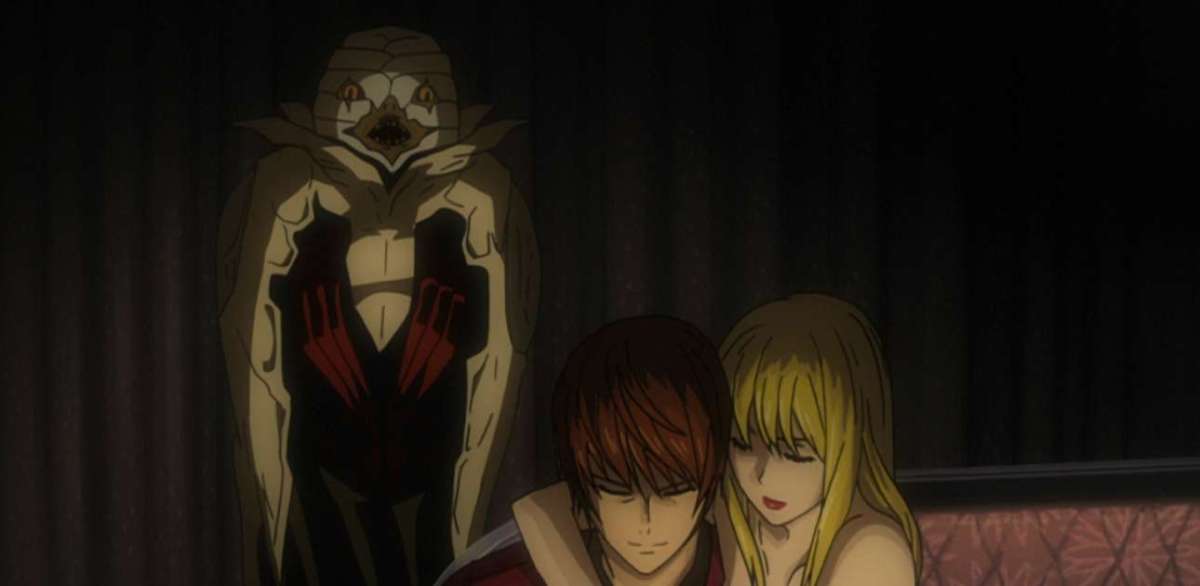 sidoh, light, & misa in Death Note ep 29
