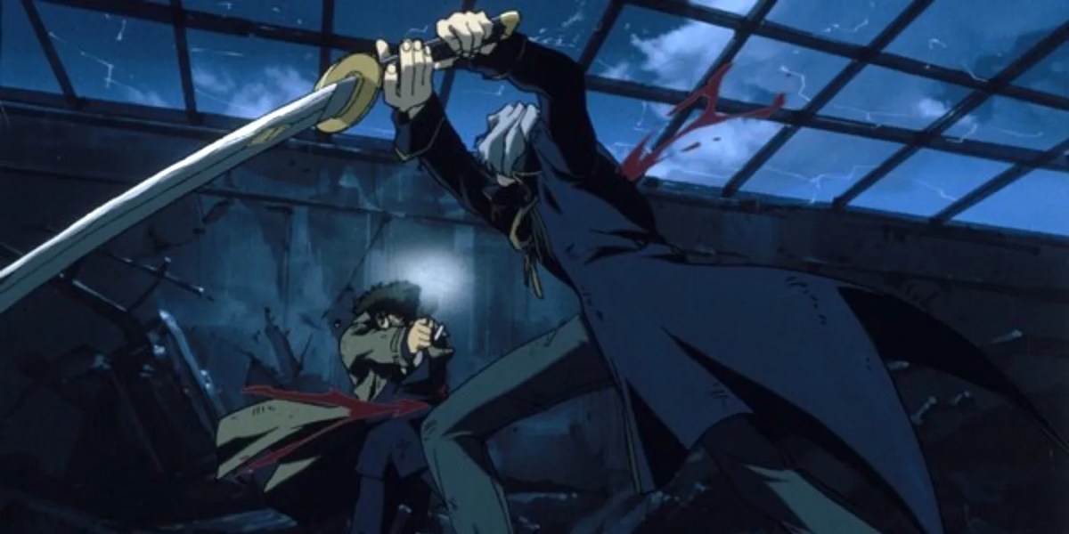 spike vs vicious in Cowboy Bebop