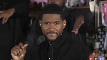 Usher at NPR. Image: screencap NPR.