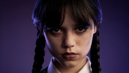 Jenny Ortega as Wednesday Addams. Image: Netflix.