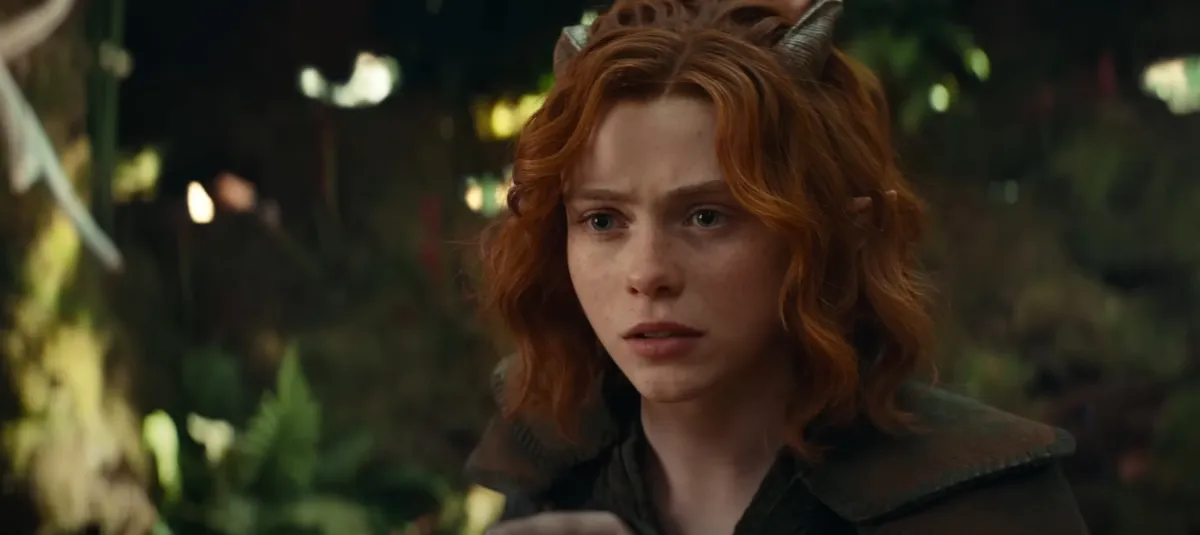 Sophia Lillis as the Druid in Dungeons and Dragons