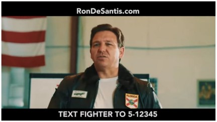 Ron DeSantis's cringey top gun ad
