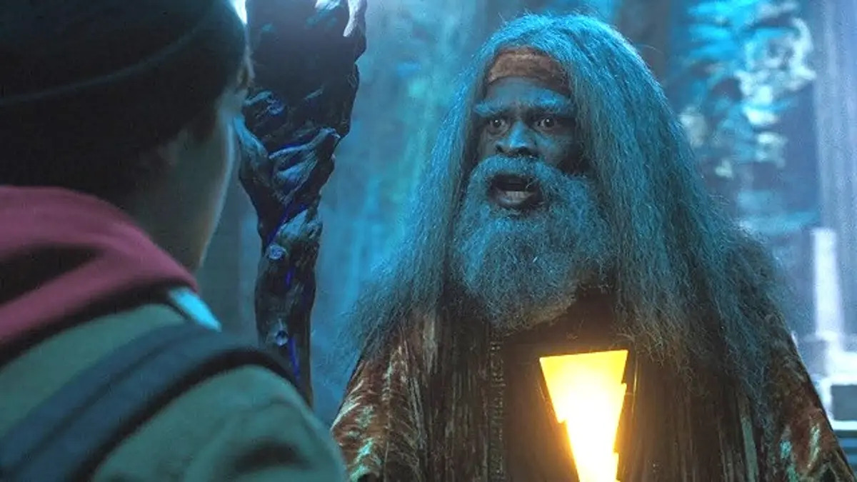 Djimon Hounsou as The Wizard in Shazam!