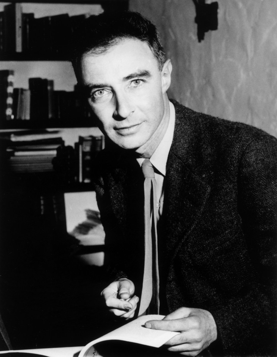 1945 Portrait of J Robert Oppenheimer