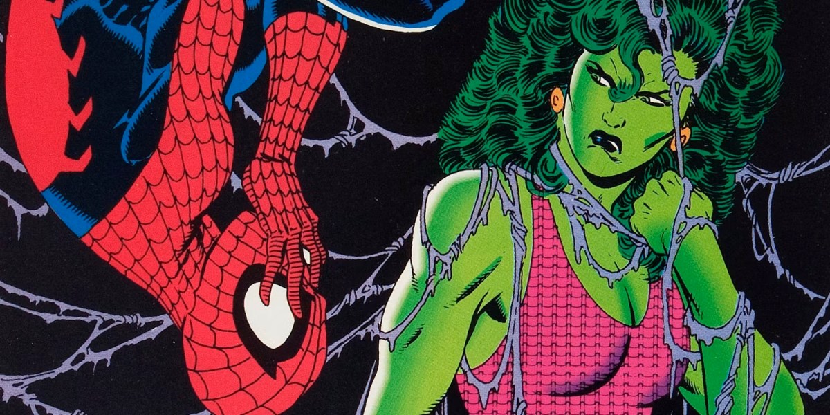 She-Hulk and Spider-Man in Marvel Comics