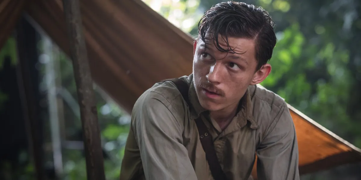 Tom Holland as Jack Fawcett in The Lost City of Z