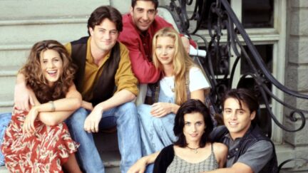 friends cast being white af