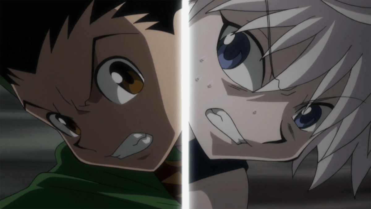 Gon and Killua in Hunter x Hunter