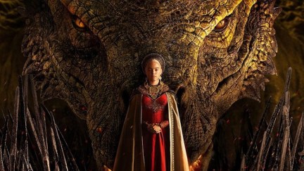 Princess Rhaenyra and dragon in House of the Dragon