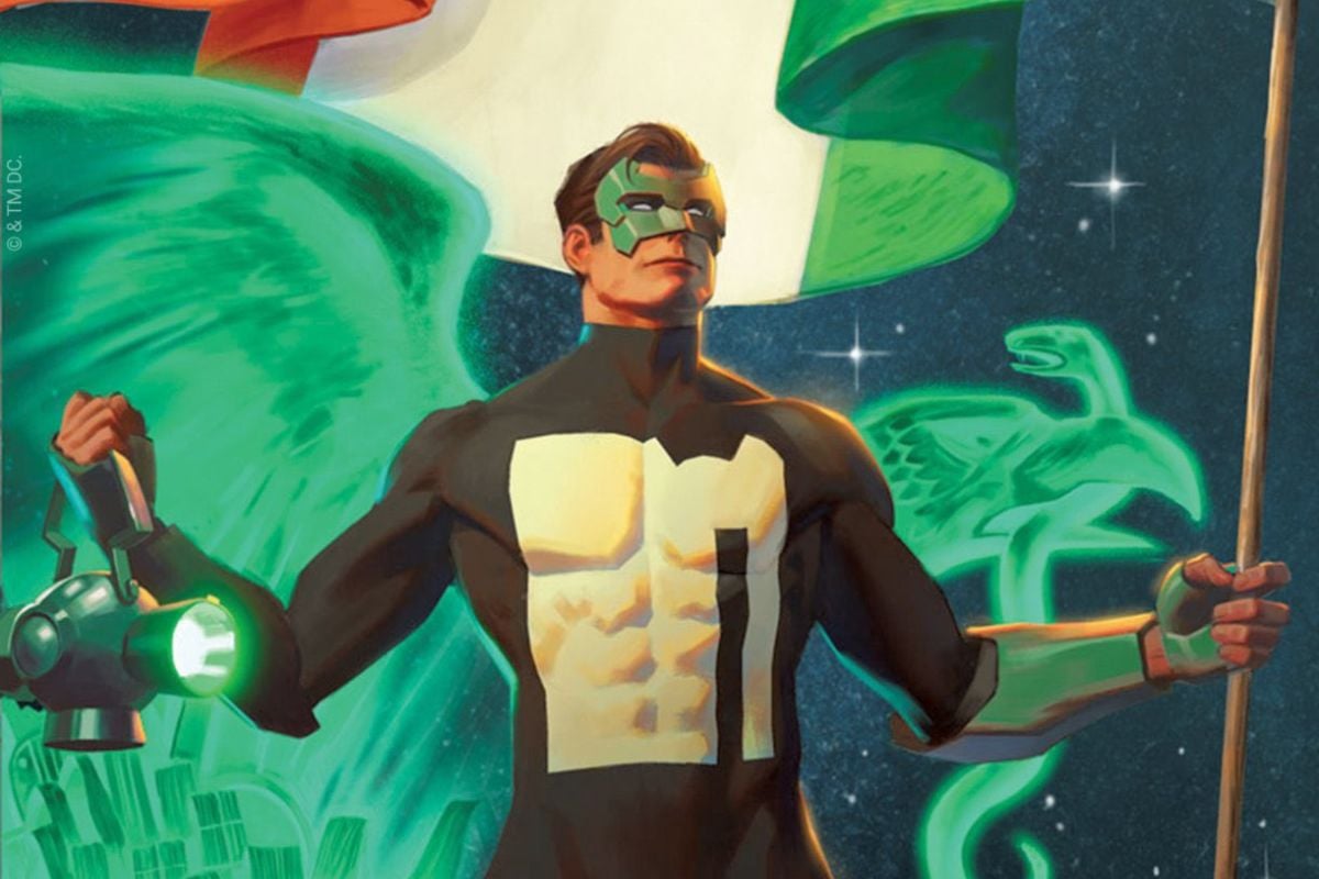 Jorge Molina 2022 Green Lantern illustration.  Photo: DC.