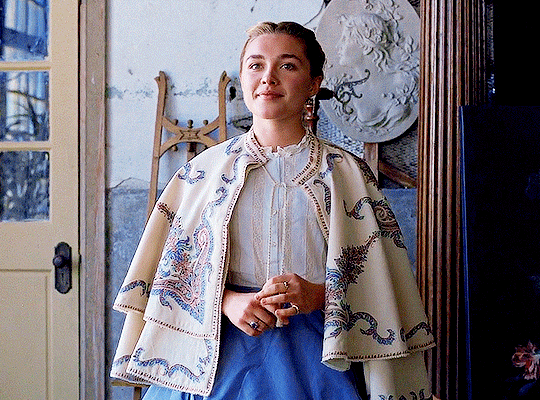 Florence Pugh as Amy March in Little Women