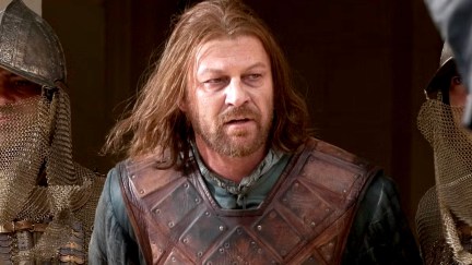 Sean Bean as Ned Stark in HBO's Game of Thrones.