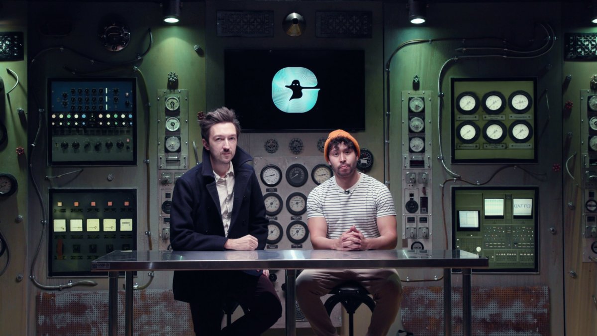 Shane Madej and Ryan Bergara in Ghost Files