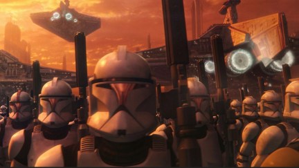 Clone Troopers seen in Star Wars: The Clone Wars
