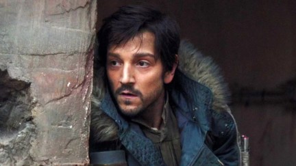 Diego Luna as Andor in Rogue One: A Star Wars Story
