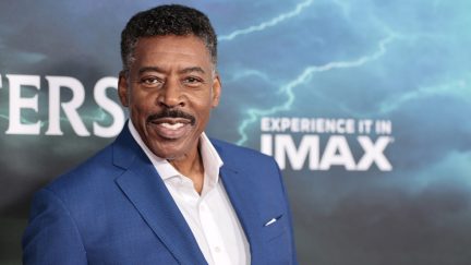 Ernie Hudson at the Ghostbusters premiere
