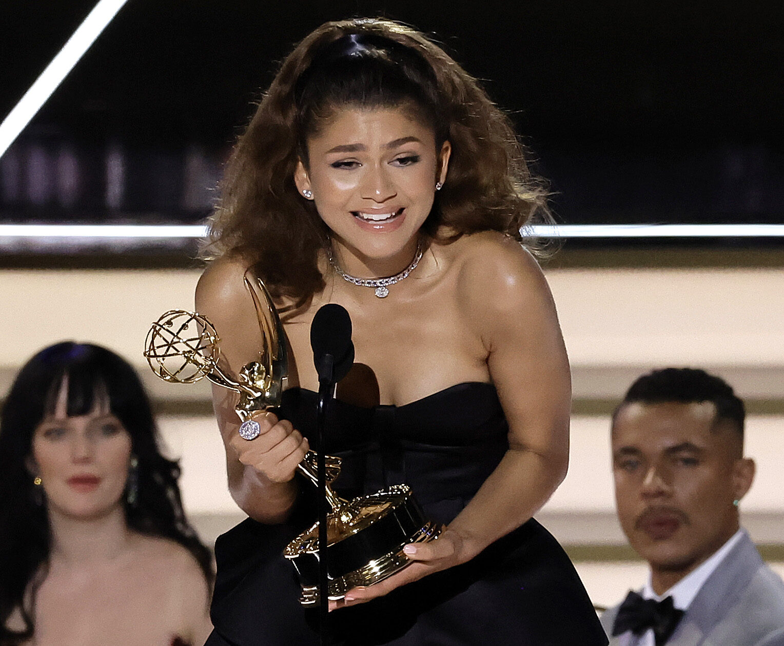 Zendaya winning an Emmy