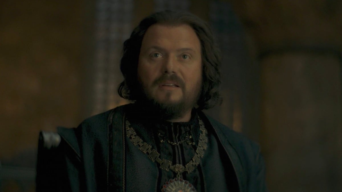 A picture of Lyonel Strong, the Hand of the King, in House of the Dragon