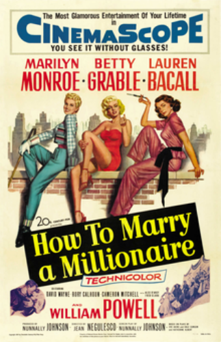 How to Marry a Millionaire movie poster.