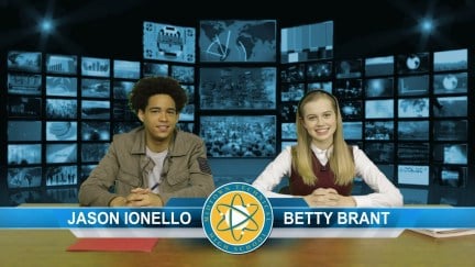 Betty Brant and Jason Ionello at Midtown High