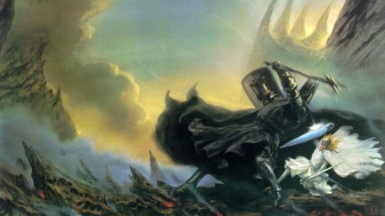 Morgoth painting by John Howe