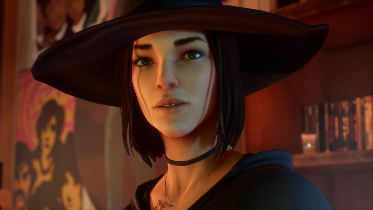 Steph dressed as a witch for Halloween in Life is Strange True Colors