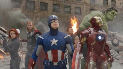 The cast of the first 'Avengers' movie