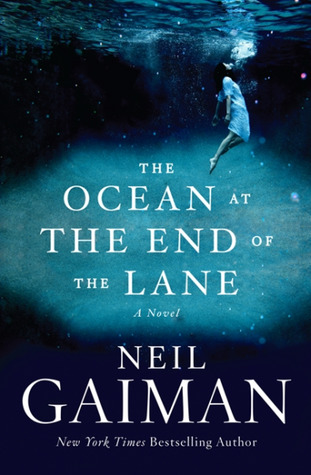 The ocean at the end of the path book cover.
