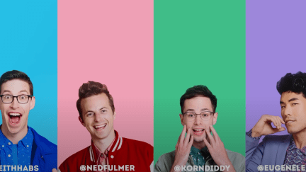 Try Guys: Keith Habersberger, Ned Fulmer, Zach Kornfeld, and Eugene Lee Yang