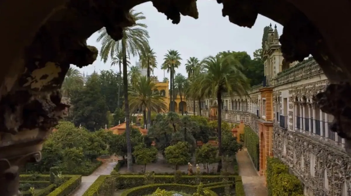 The Water Gardens in Dorne as depicted in Game of Thrones