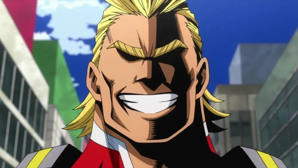 All Might from 'My Hero Academia'.