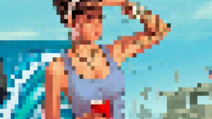 Leaked image from GTA VI but pixelated. Image: Rockstar