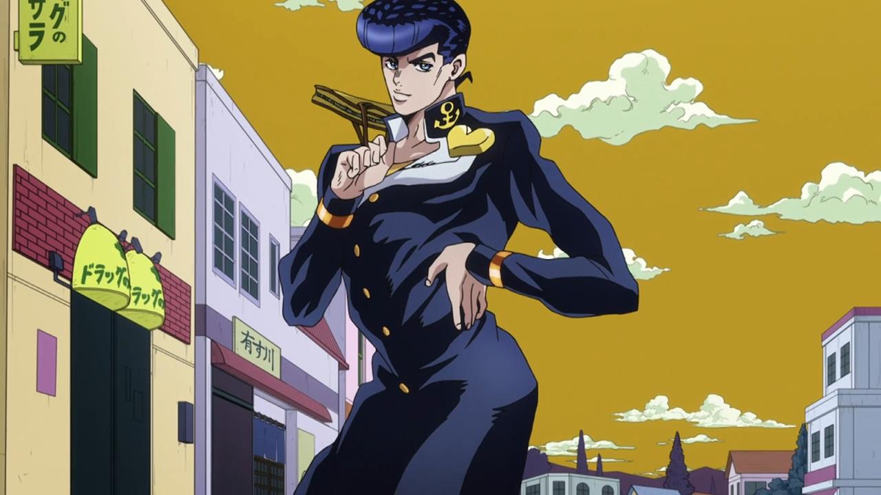josuke in JoJo's Bizarre Adventure: Diamond is Unbreakable