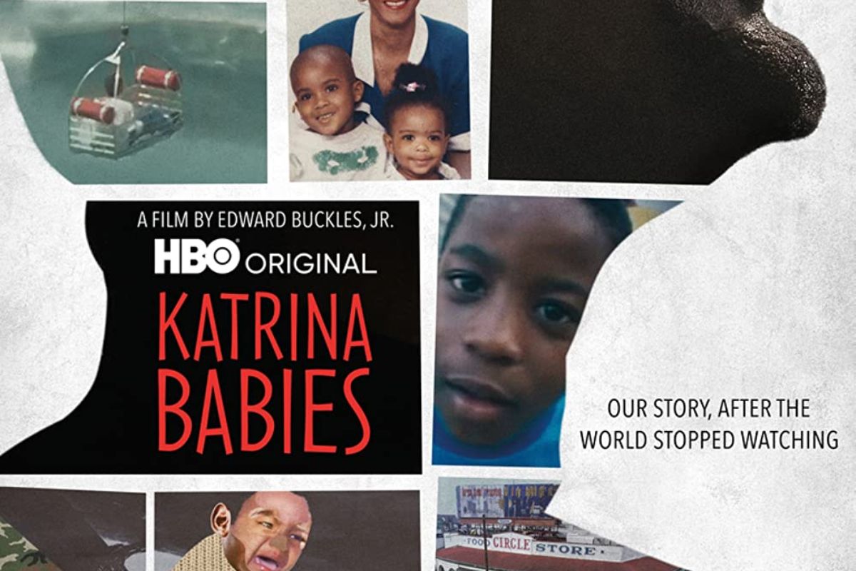 Katrina Babies (2022) poster cropped showing some of the children. Image: HBO.