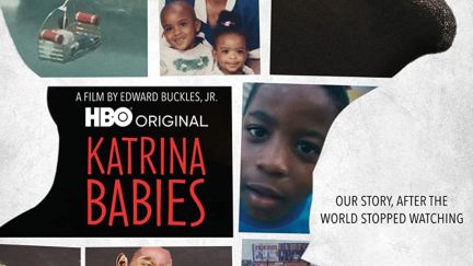Katrina Babies (2022) poster cropped showing some of the children. Image: HBO.