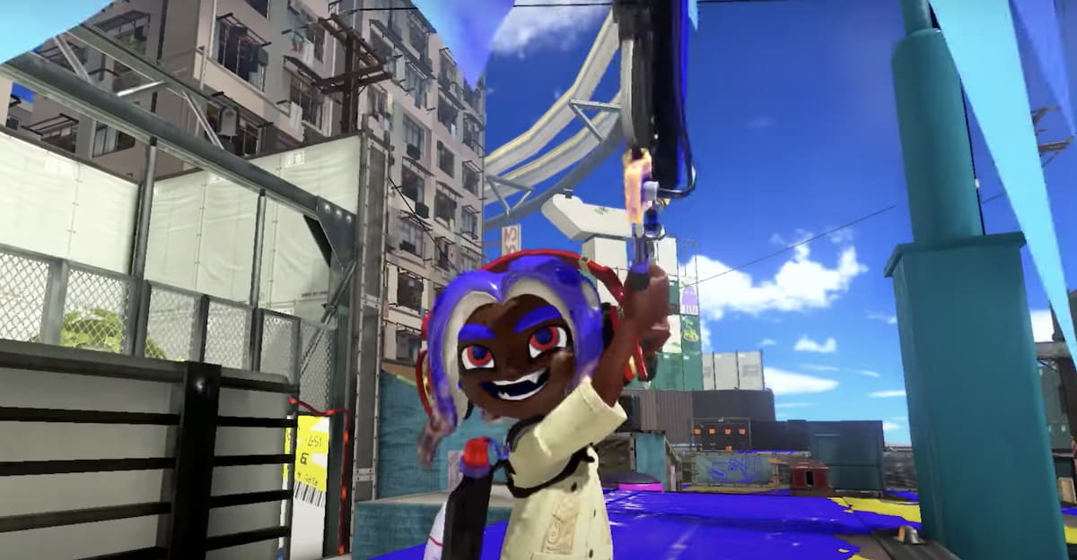 Footage from the launch trailer of Nintendo's Splatoon 3