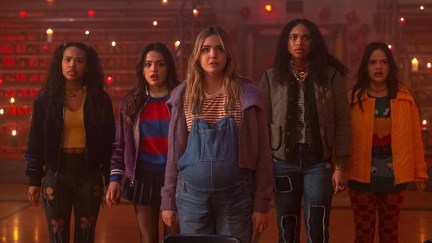 the girls in PLL: Original Sin finale