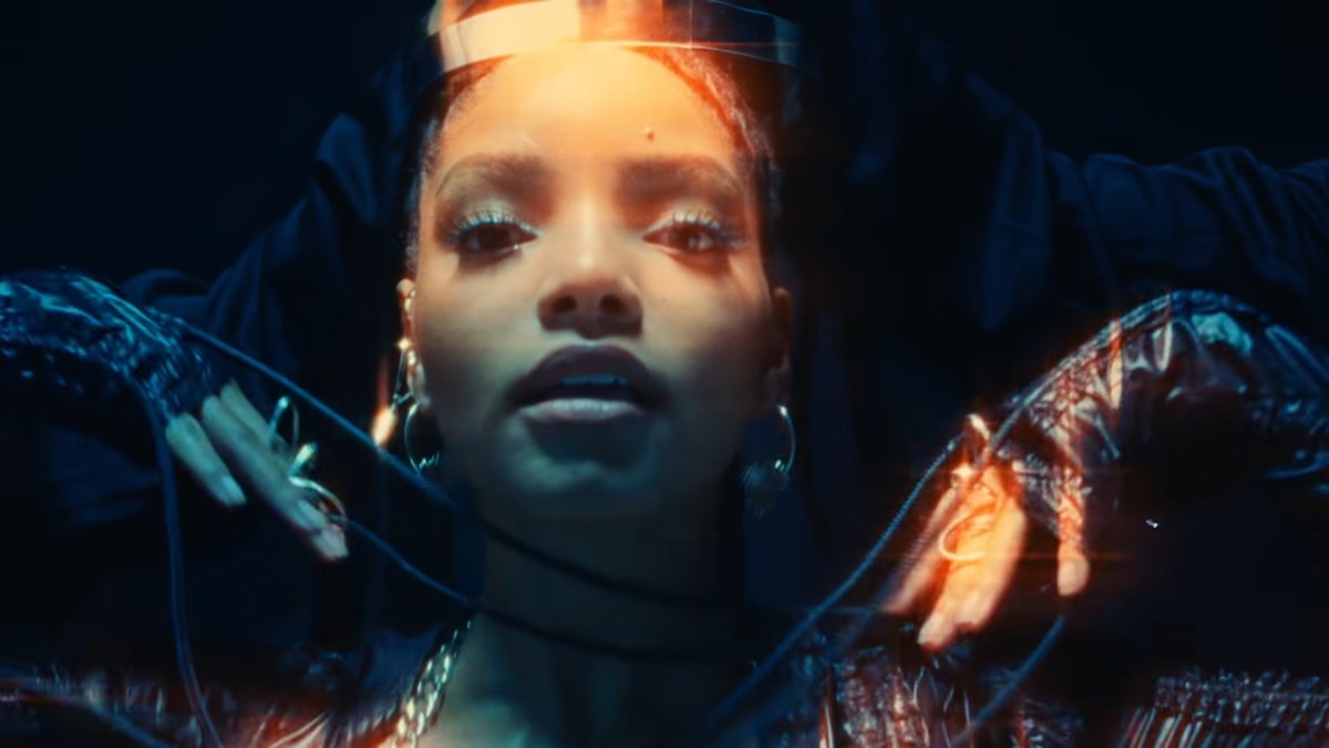 Halle from Chloe x Halle in Ungoldy Hour music video. Image: Parkwood Entertainment.