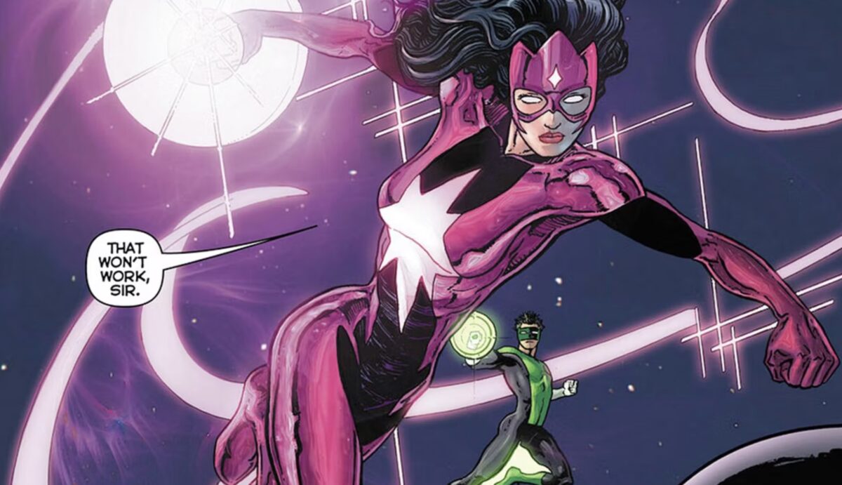 Lanterne violette dans DC Comics et signification.