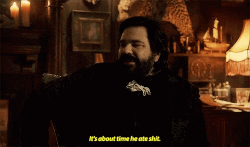 Matt Berry in What We Do In The Shadows