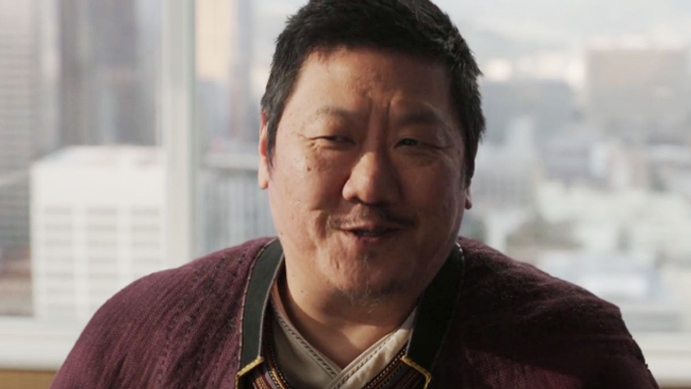 Wong smiles in Jen Walters's office in She-Hulk.