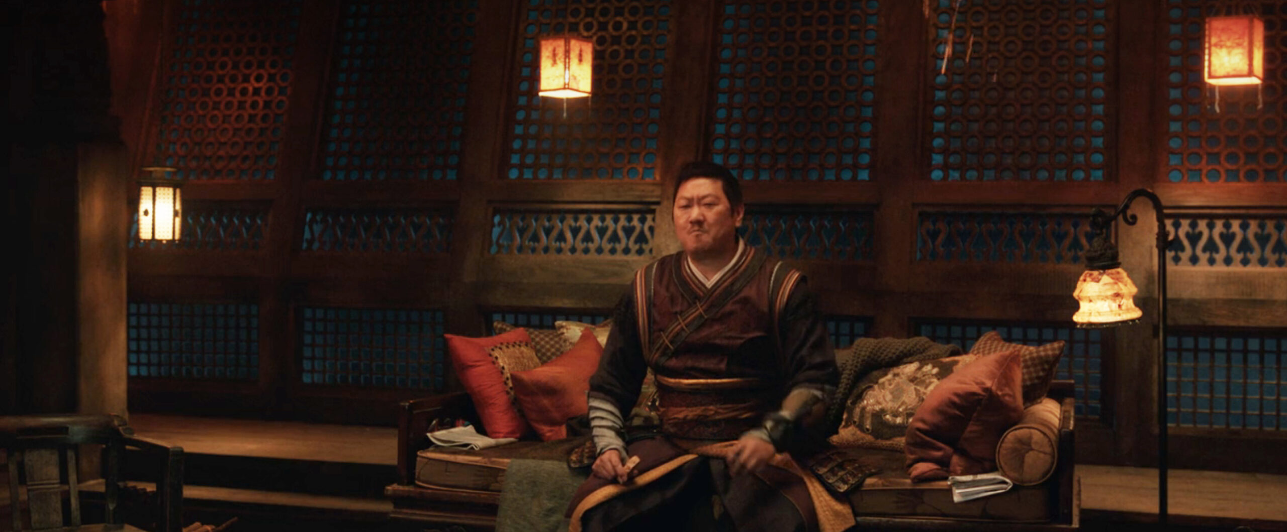Wong sitting on his couch in She-Hulk