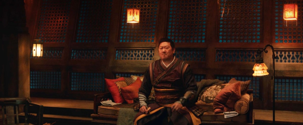 Wong sitting on his couch in She-Hulk
