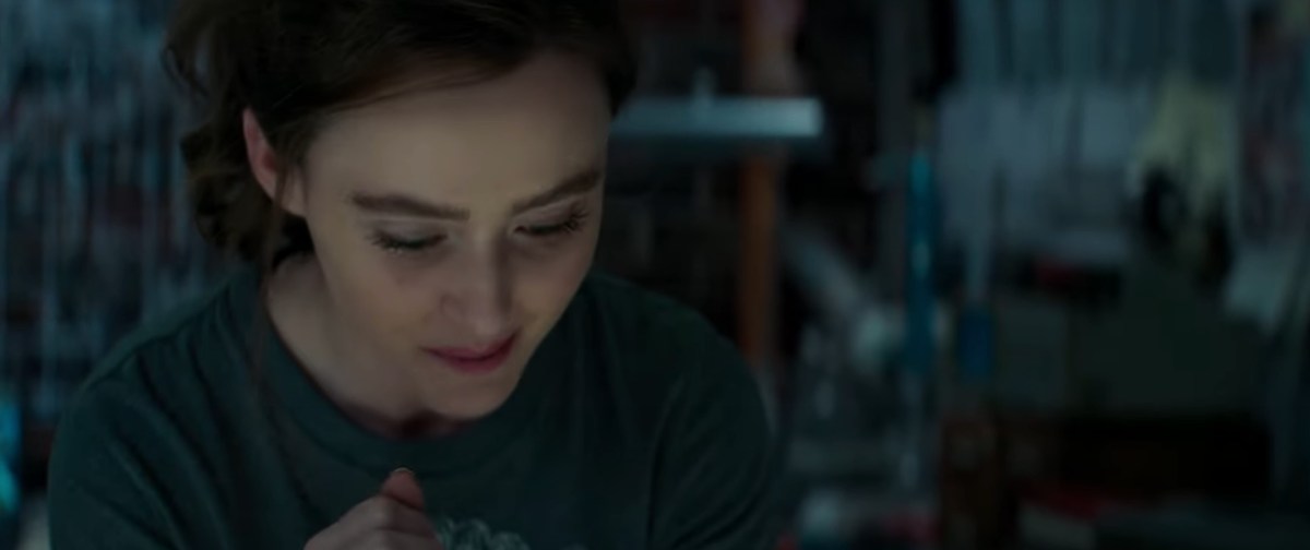 Cassie Lang smiles in Ant-Man: Quantumania