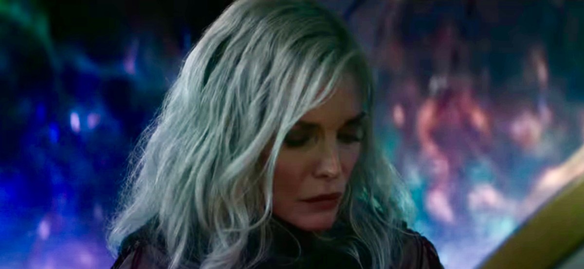 Janet Van Dyne (Michelle Pfeiffer) in Ant-Man 3: Quantumania.