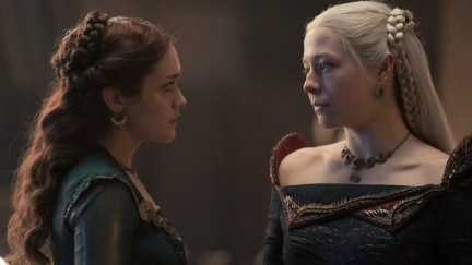Alicent Olivia Cooke and Rhaenyra Emma D'Arcy